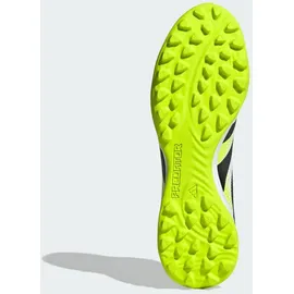 adidas Predator League Fold-Over Tongue Kunstrasen Fußballschuh schwarz|weiß|gelb 46 2/3