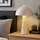 Nowa Tischlampe Pilz Champagner