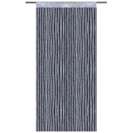 arsvita Fadenvorhang Metall-Optik 140x250cm silber