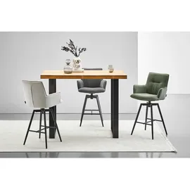 Landscape Bartisch rechteckig 80 x 105 x 140 cm Schwarz