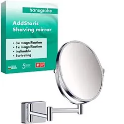 hansgrohe AddStoris Rasierspiegel 41791000 Wandmontage, chrom
