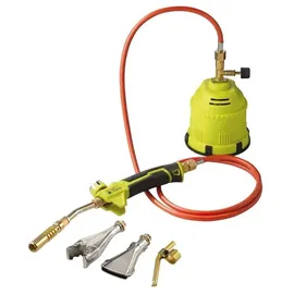 MEVA Gas burner soldering iron gas heat gun for cartridges HANDY - set