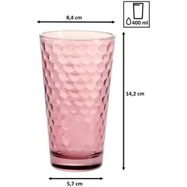 Ritzenhoff & Breker Favo Longdrinkglas 0,4 l 6er Set