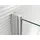 Glaszentrum Hagen Zeus Eckdusche mit Pendeltür 80 x 195 cm transparent