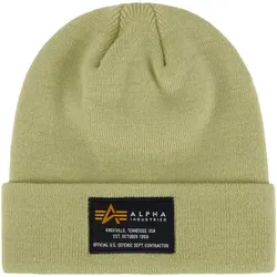 Alpha Industries  Hut Crew Beanie - stratos  in Braun, Einheitsgrösse
