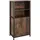 Tectake Highboard Doncaster 60 x 38 x 125 cm Braun