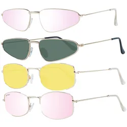 MILLNER Damen Sonnenbrille 100% UV 400 Schutz Filterkategorie 3 Urlaubs-Brille Hilton oder Gatwick in Pink, Grün oder Gelb - 