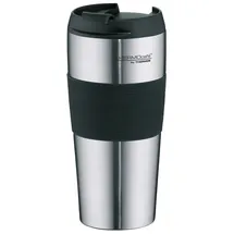 Thermos Thermobecher 0,4 l Schwarz/Silber