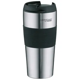Thermos Thermobecher 0,4 l Schwarz/Silber