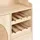 Beliani Buffetschrank Campbellton 120 x 40 x 173 cm Braun