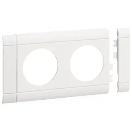 Hager GB080209016 Blende 2-fach Steckdose anreihbar halogenfrei