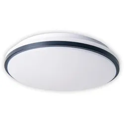 Deckenleuchte Wohnzimmerleuchte Deckenlampe rund weiß Dimmer LED D 30,5 cm