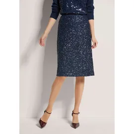 Madeleine Pencil-Skirt Damen Blau 34