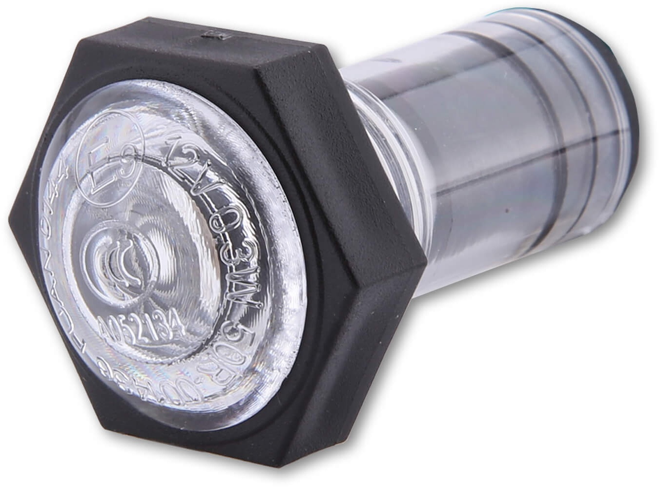 SHIN YO Universal LED-Standlicht, Linsen-Durchmesser 23 mm, 12V, transparent