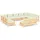 vidaXL Garten-Lounge-Set 11-tlg. creme Kiefer