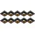 QAZQA Qure 10 Einbaustrahler rund/quadratisch Aluminium schwarz