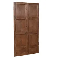 Biscottini Innentüren aus Holz, Doppeltür, 183 x 6 x 94 cm, Innen- und Außentür, Holztür im antiken Stil