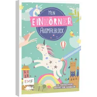 Edition Michael Fischer Mein Einhörner-Ausmalblock