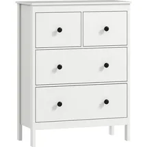Homcom Sideboard 74 x 97 x 35 cm Weiß