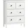 Homcom Sideboard 74 x 97 x 35 cm Weiß