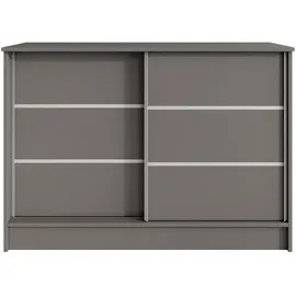 beautysofa MIRELA 121 x 85 x 43,5 cm Grau
