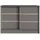 beautysofa MIRELA 121 x 85 x 43,5 cm Grau