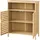 [en.casa] Badezimmerschrank Eslöv 65,5 x 81 x 31 cm Beige