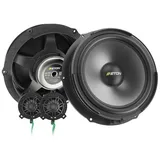 ETON UG VW T6 F2.2 – Plug & Play 2-Wege 20 cm / 8“ Komponenten System, kompatibel mit VW T6 Transportern, Reisemobilen, Einbau Front Lautsprecher für Türen/Armaturenbrett, 120 W
