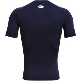 Under Armour HeatGear kurzarm Funktionsshirt Herren 410 midnight navy/white L