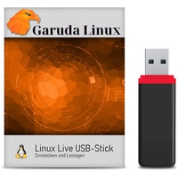 Linux Garuda mit 64 Bit auf 32 GB USB 3.0 Stick - USB Live Stick - bootfähig