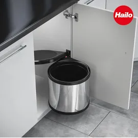 HAILO AS Mono 12 l edelstahl/schwarz