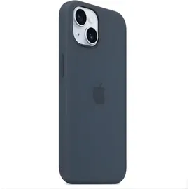 Apple iPhone 15 Pro Max Silikon Case sturmblau