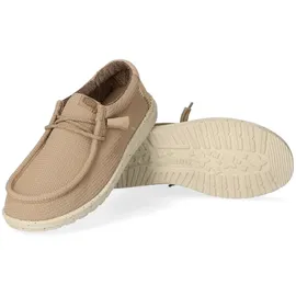 HEYDUDE Wally Sport Mesh Herren Beige/Braun 44