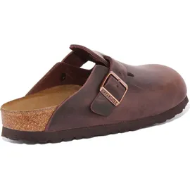 Birkenstock Boston Nubukleder geölt schmal habana 38