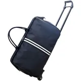 Harilla Weekender Tasche mit 2 Rollen Gepäck Reißfester Trolley Reisegepäck Taschen Tragetasche, EIN