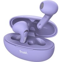 Trust Yavi ENC Earphones Purple Kopfhörer Kabelgebunden
