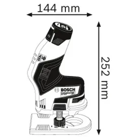 Bosch GKF 12V-8 Professional ohne Akku