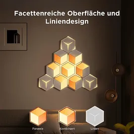 Govee Glide Hexagon Light Panels Ultra 7er-Pack 7 grau