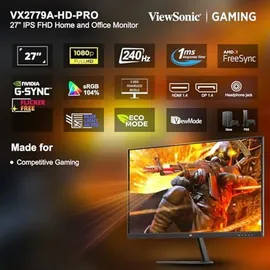 ViewSonic VX2779A-HD-PRO 27" schwarz