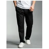 TRIGEMA Sweathose "TRIGEMA Freizeithose aus Sweat-Qualität", Herren, Gr. XS, US-Größen, schwarz, 70% Baumwolle, 30% Polyester, sportlich, Hosen