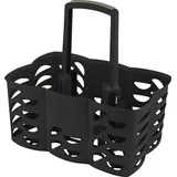 Gies Flaschenträger Flaschenträger für 6 Flaschen 30,5x21x31cm EcoRecycled schwarz (1-St)