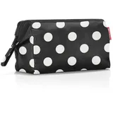 Reisenthel travelcosmetic - Starke robuste und praktische Reisekosmetiktasche, Handschlaufe, wasserabweisendes Material, Couleur:dots White