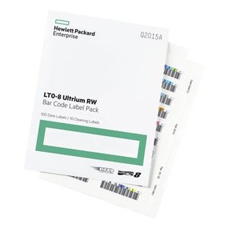 HP LTO-8 Q2015A Blanko Band Etiketten