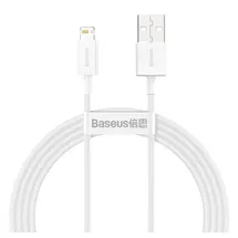 Baseus Superior Kabel USB - Iphone 2.4A 1,5m Weiß (calys-b02)