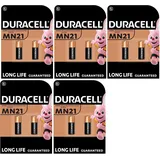 10 x Duracell MN21 (5 Blister à 2 Batterien) 10 Batterien (A23/23A/V23GA/LRV08/8LR932)