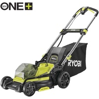 RYOBI Akku Rasenmäher RY18LMX40C0 ONE+ 18V Akku Mulchmäher 40cm Schnittbreite