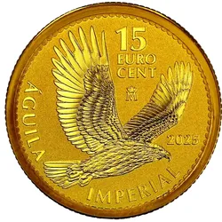 15 Cent Spanien Spanischer Kaiseradler 2025