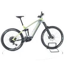 Corratec E-Power RS 160 Elite Fully E-Bike 2024 - silver gray green - 42 cm