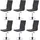 MCW Esszimmerstuhl MCW-C41 Stoff hellgrau 6er Set