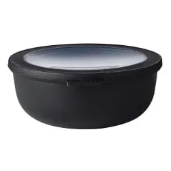 Mepal Frischhaltedose cirqula rund, 1250 ml 106212041100 , Farbe: schwarz